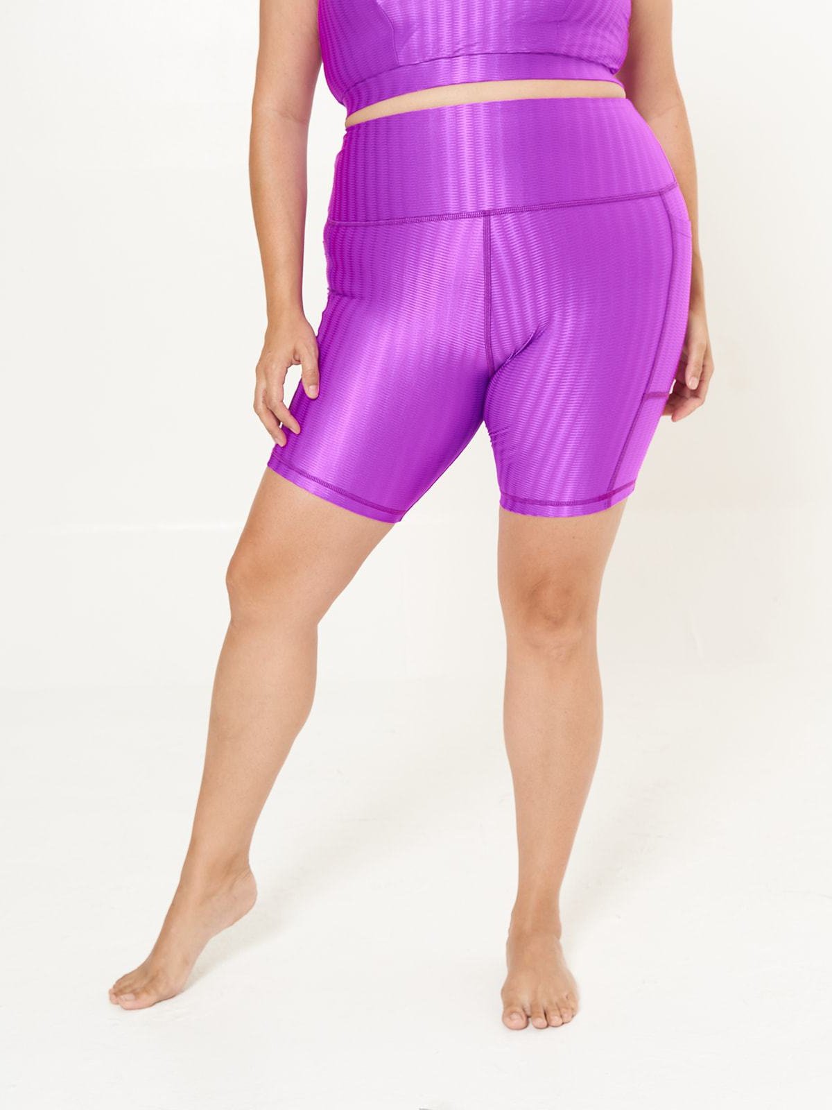 Lahana - Zadie Biker Shorts in Dragonfruit Pink
